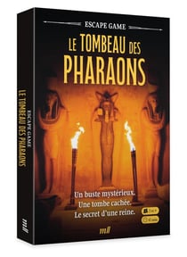 Escape game - Le tombeau des pharaons : Un buste mystérieux, une tombe cachée, le secret d'une reine...