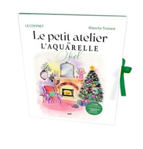 Coffret - Le Petit Atelier de l'aquarelle - Noël
