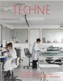 Technè, n° 61/2026 : Écoconservation : la conservation préventive face aux enjeux du changement climatique