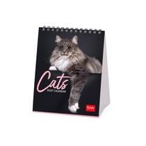 Calendrier de bureau 2027 Legami - Chats