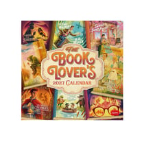 Calendrier mural 2027 Legami - The book lover's - 30 x 29 cm