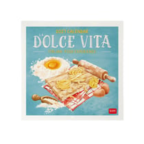 Calendrier mural 2027 Legami - La dolce vita - 30 x 29 cm