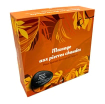 Coffret - Massage aux pierres chaudes : Pour apaiser le corps et l'esprit
