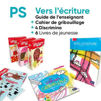 Lot Vers l'écriture PS