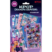 Lot de 500 stickers K-Pop Demon Hunters