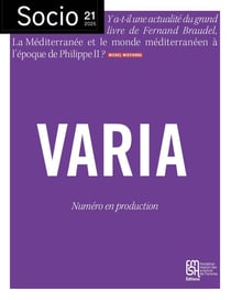 SOCIO : Socio 21 : Varia