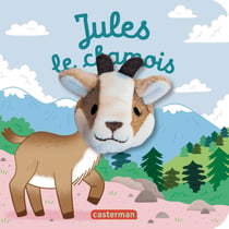 Jules le chamois : Livre marionnette pour bébé - dès 3 mois