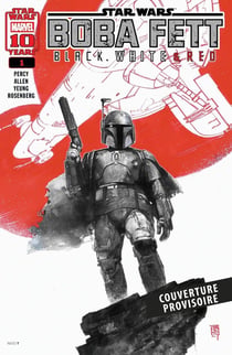 Star Wars : Boba Fett Black White & Red