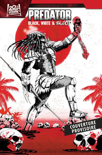 Predator Black White and Blood
