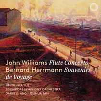 John Williams : Concerto pour flûte - Bernard Herrmann : Souvenirs de Voyage