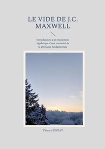 Le vide de J.C. Maxwell : Introduction à un traitement algébrique d'une curiosité de la physique fondamentale