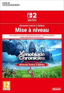 Xenoblade Chronicles: Definitive Edition – Nintendo Switch 2 - Mise à niveau