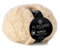 Pelote de fil - Plassard - Alpaco - Crème