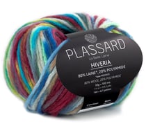Pelote de fil - Plassard - Hiveria - Bleu Moyen