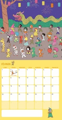 Le calendrier 2027 Max et lapin