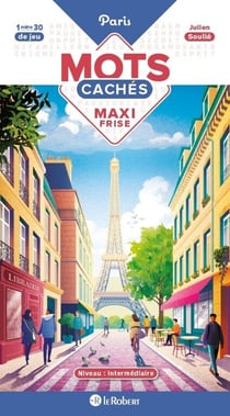 Maxi frise de mots cachés - Paris