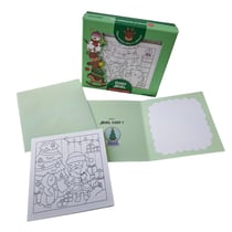 Mes cartes cosy à colorier - Cosy Noël