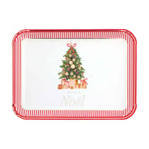 Lot de 3 plateaux Artyfêtes - Joyeux Noël - Carton