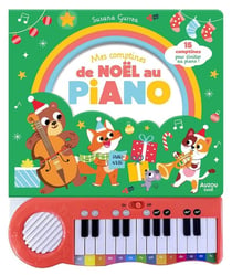 Mes comptines de noël au piano : 15 comptines pour s'initier au pianio !