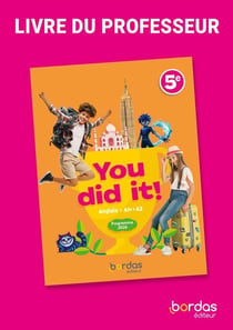 You did it! : Anglais - 5e - Livre du professeur (édition 2026)