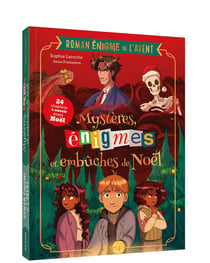 Roman énigme de l'avent : Mystères, énigmes et embûches de Noël