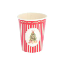 Lot de 8 gobelets Artyfêtes - Santa's Christmas - 255 ml