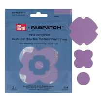 Lot de 3 patchs de réparation Rub on Patch Fabpatch Prym - lilas