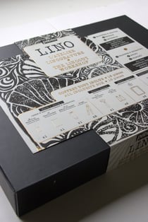 Le coffret atelier linogravure Pébéo - Noir