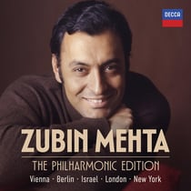Zubin Mehta: The Philharmonic Edition - Vienna, Berlin, Israel, London, New York - CD
