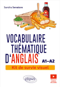 Vocabulaire thématique d'anglais A1-A2 : Kit de survie visuel