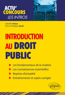 Actu' concours : Introduction au droit public
