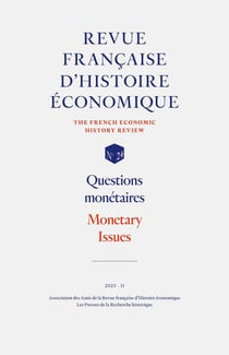Questions monétaires : Monetary issues