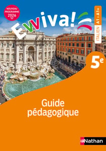 Evviva! : Italien - 5e - Guide pédagogique (édition 2026)