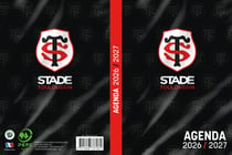 Agenda La Plume Dorée - 12 x 17 cm - Stade Toulousain