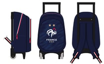 Sac à dos à roulettes La Plume Dorée - FFF - 2 compartiments