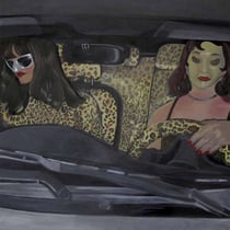 Mask Lady and Late Night Girl