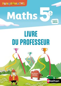 Panoramaths : Maths - 5e - Livre du professeur (édition 2026)