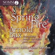 Spring Fire, intégrale de la musique pour violoncelle et piano