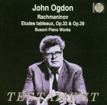 Rachmaninov : Etudes Tableaux Op. 33 & 39 - Busoni : Oeuvres pour piano