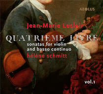Quatrième livre de sonates à violon seul avec la basse continue, Op. 9, Vol. 1