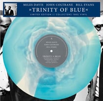 Trinity Of Blue - édition limitée colorée gatefold 180g