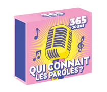 365 Jours - Qui connait les paroles ?
