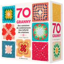 Coffret 70 granny au crochet