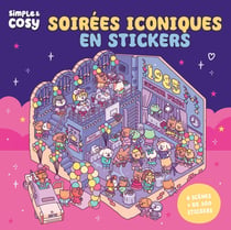Simple et cosy - soirees iconiques en stickers