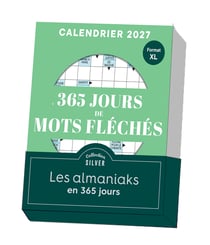 Almaniak Silver 365 jours de mots fléchés Calendrier 2027