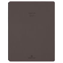 Agenda semainier 2027 Oberthur - Taupe - 19 x 24 cm - Stan