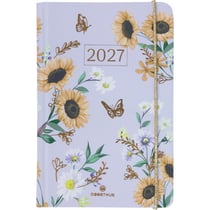 Agenda semainier 2027 Oberthur - A5 - Semainier 15 Giverny Tournesol
