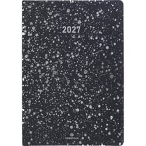 Agenda semainier 2027 Oberthur - Noir - 17 x 24,5 cm - Céleste