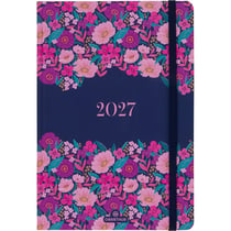 Agenda semainier 2027 Oberthur - Marine - 17 x 24,5 cm - Anahita