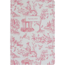 Agenda semainier 2027 Oberthur - Rose - 17 x 24,5 cm